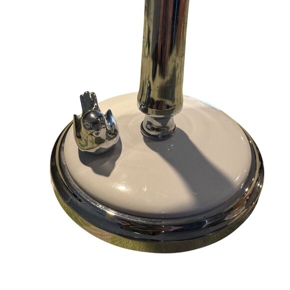 Dual Sided Tabletop 7"‎ Make Up Mirror 3X Magnified Bird Figurine Base - Picture 3 of 4